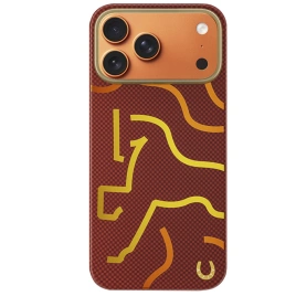 Чехол Airity Year of The Horse Aramid Fiber Case для iPhone 17 Pro Max Red