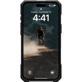 Чехол UAG MagSafe Monarch Pro для iPhone 16 Kevlar Black
