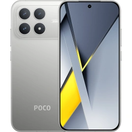 Смартфон Xiaomi Poco F8 Pro 12/256Gb Titanium Silver Global Version