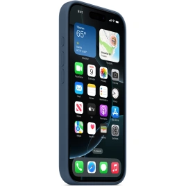 Чехол Apple Silicone Case with MagSafe для iPhone 16 Pro Denim
