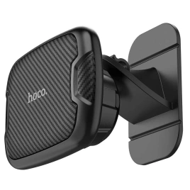 Автомобильный держатель Hoco CA66 Sagittarius series center console magnetic holder магнитный универсальный на панель Black