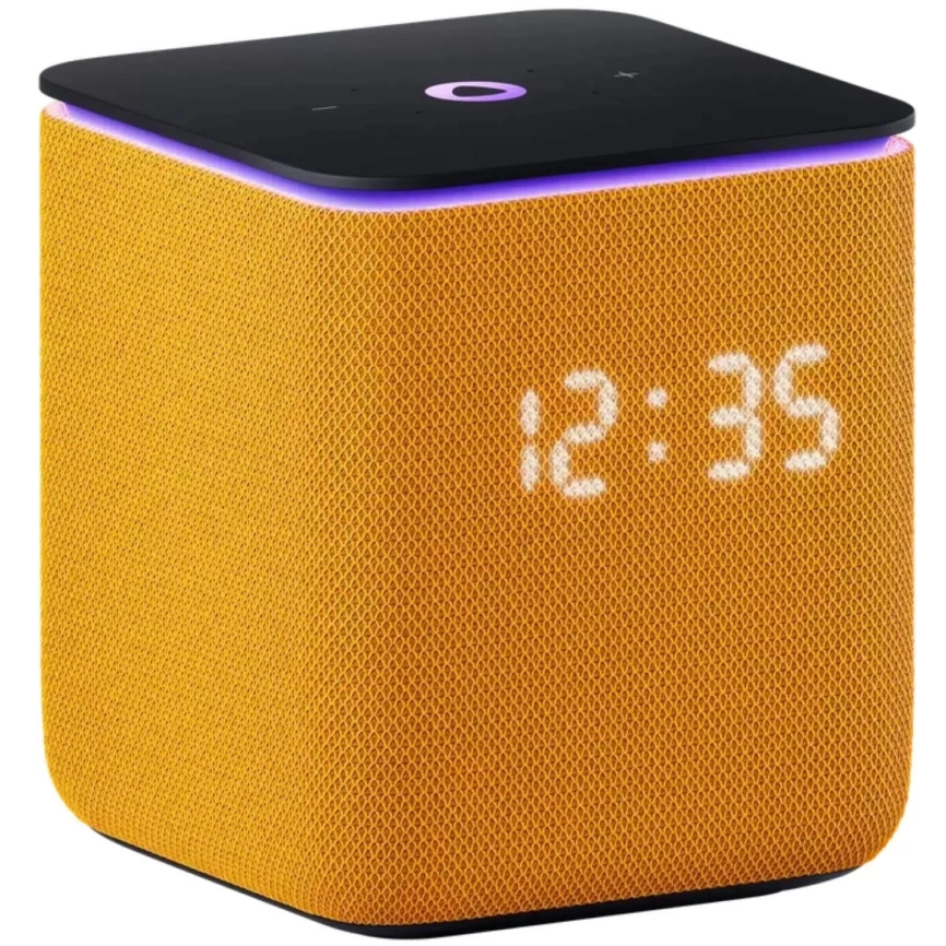 Умная колонка Яндекс Станция Миди с Zigbee Orange (YNDX-00054) фото 1