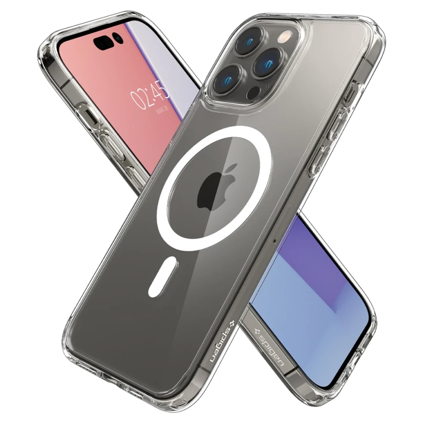 Чехол Spigen Ultra Hybrid MagFit для iPhone 14 Pro Max (ACS04825) White фото 3