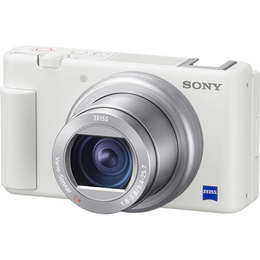 Компактный фотоаппарат Sony ZV-1 White фото 3