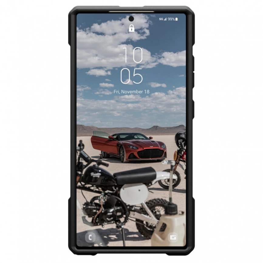 Чехол UAG Monarch PRO with MagSafe для Galaxy S24 Ultra Crimson фото 3