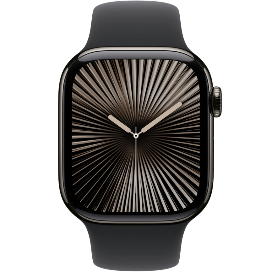 Ремешок Apple Watch 42mm Black Sport Band M/L фото 3