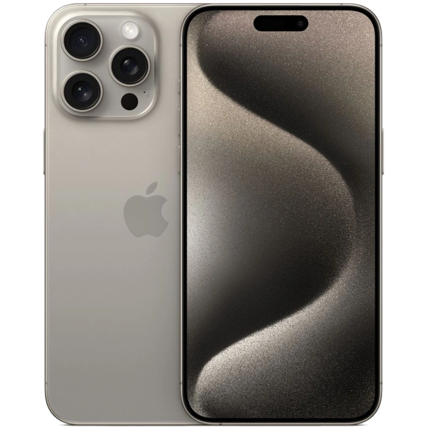 Смартфон Apple iPhone 15 Pro 256Gb Natural Titanium фото 1
