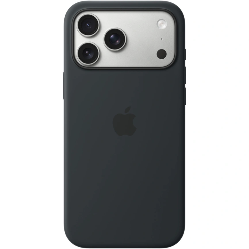 Чехол Apple Silicone Case with MagSafe для iPhone 17 Pro Max Black фото 2
