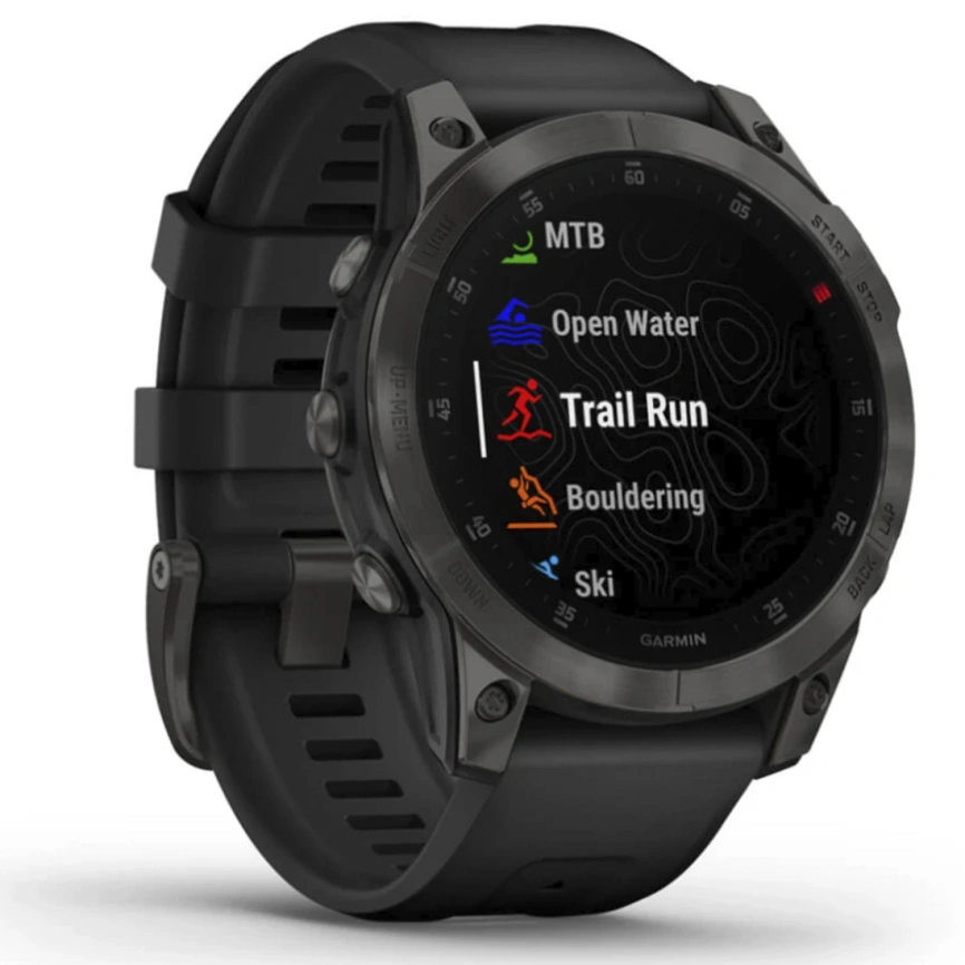 Умные часы Garmin Epix™ Gen 2 (010-02582-10) Sapphire - Black Titanium фото 3