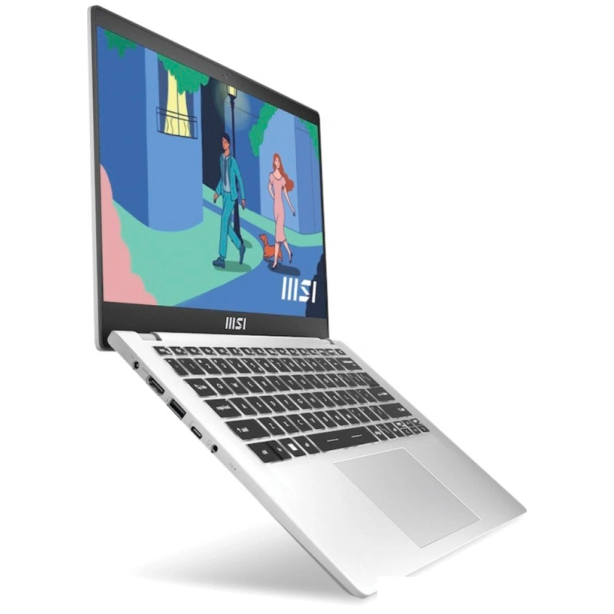 Ноутбук MSI Modern 14 C12M-239RU 14 FHD IPS/ i5-1235U/8GB/512GB SSD (9S7-14J111-239) Silver фото 5