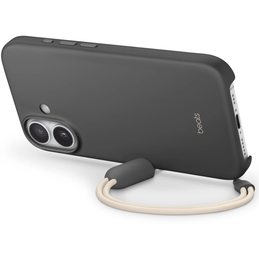 Чехол Beats Kickstand Case with MagSafe and Camera Control для iPhone 17 Granite Gray фото 1