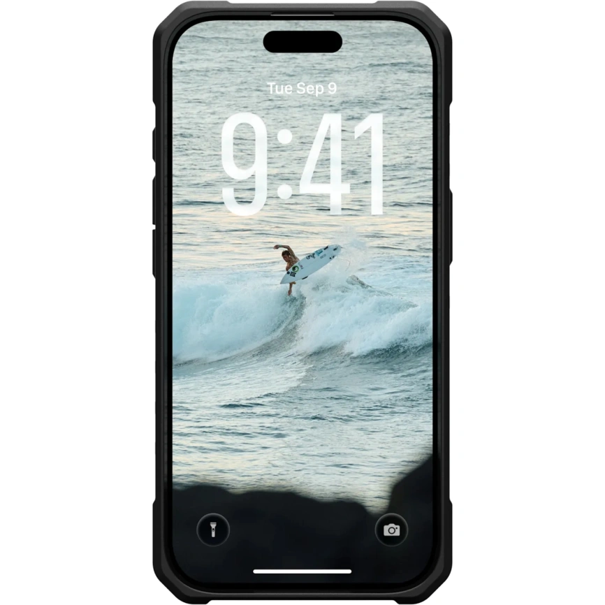 Чехол UAG MagSafe Pathfinder Clear для iPhone 17 Ash/Black фото 3