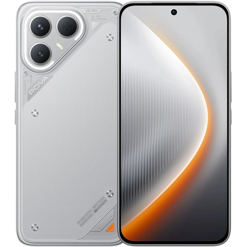 Смартфон Tecno Pova 7 Pro 8/128Gb Dynamic Gray фото 1