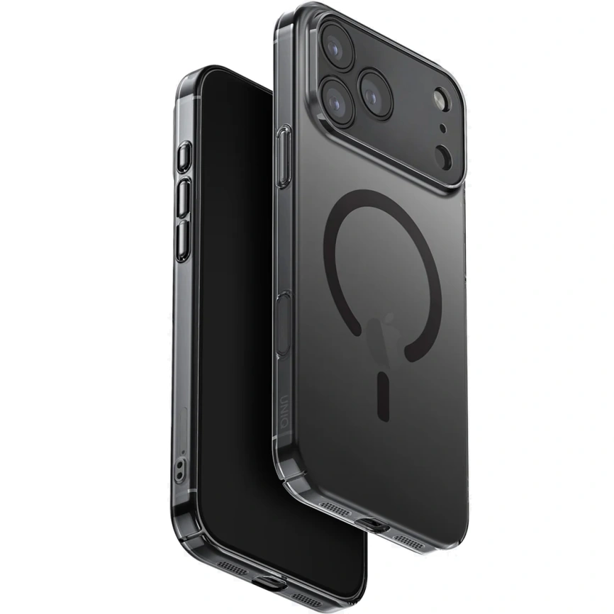 Чехол Uniq AirSuit Ultra Slim Case with MagClick для iPhone 17 Pro Max Glossy Smoke фото 1
