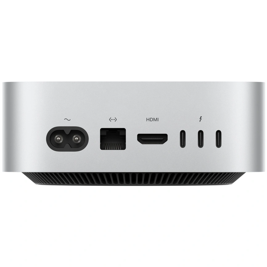 Компьютер Apple Mac Mini M4 10C CPU, 10C GPU/24Gb/512Gb SSD (MCYT4) Silver фото 2