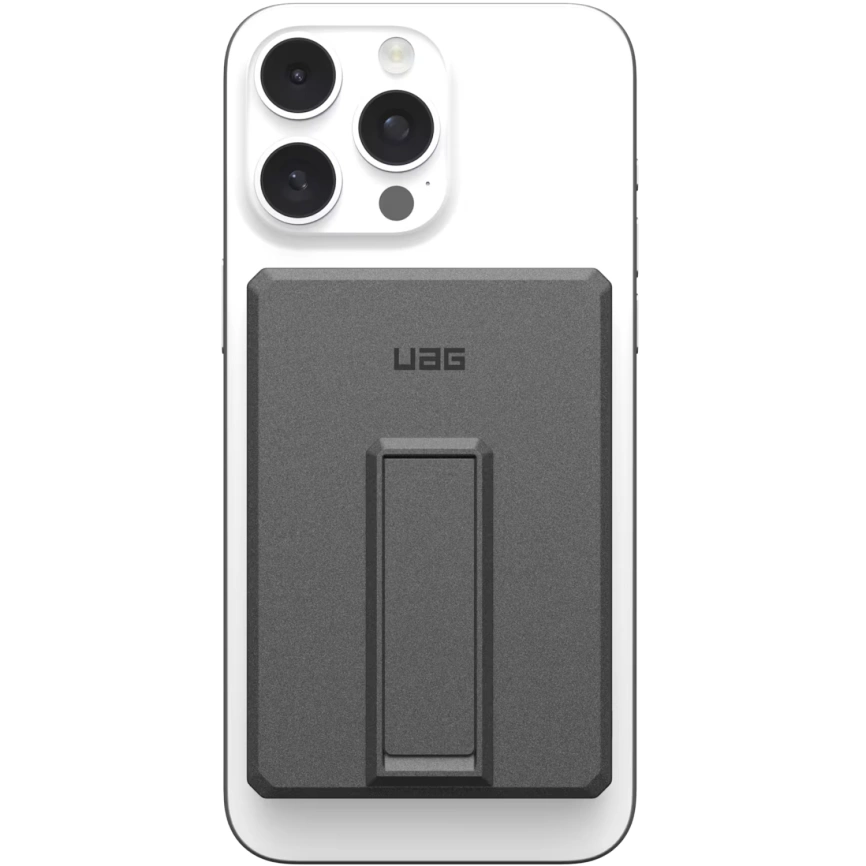 Внешний аккумулятор UAG SRGE Slim 5K Power Bank With Stand 5000mAh Black/Gray (9B4417114030) фото 8