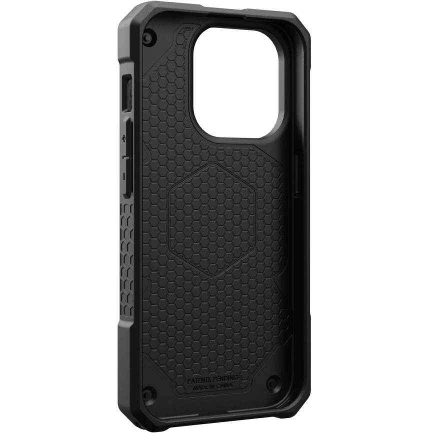 Чехол UAG с поддержкой MagSafe Monarch Pro для iPhone 15 Pro Max Kevlar Elemental Green (11422211397B) фото 3