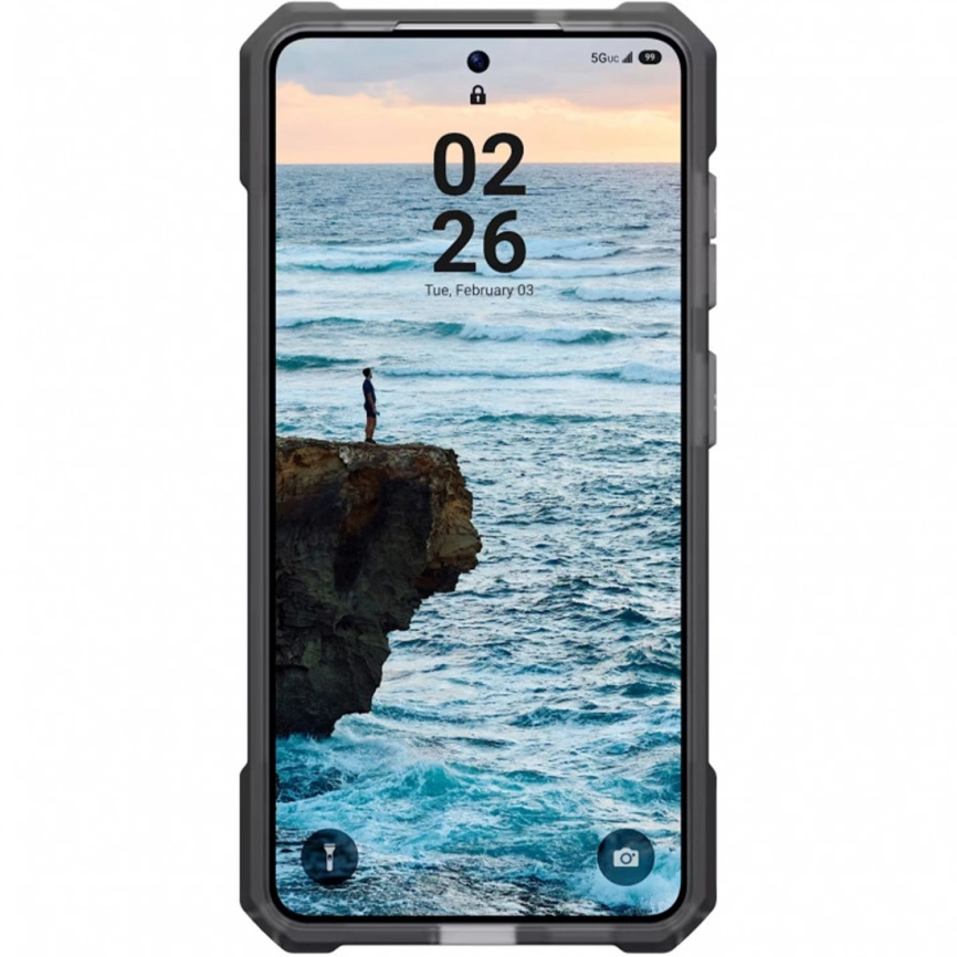 Чехол UAG Essential Armor Case with MagSafe для Samsung Galaxy S26 Ash (214534113131) фото 2