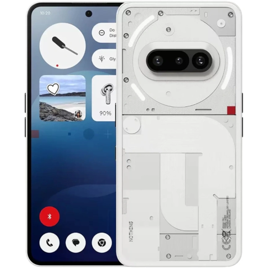 Смартфон Nothing Phone (3A) 8/128Gb White фото 1