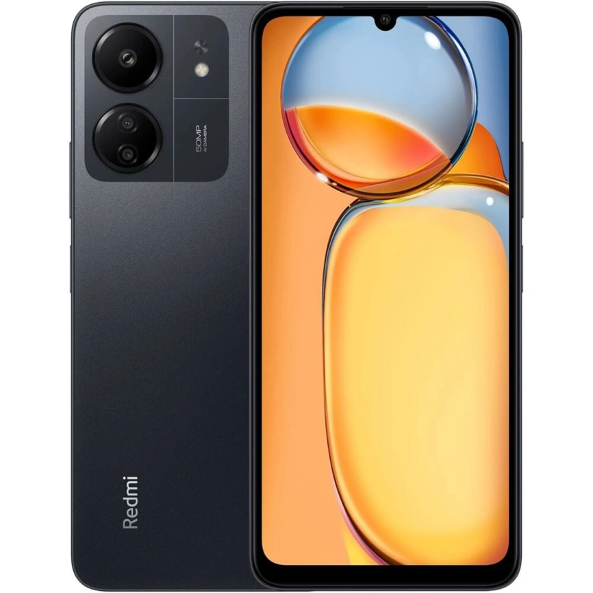 Смартфон Xiaomi Redmi 13C 4/128GB (NFC) Midnight Black EAC фото 1