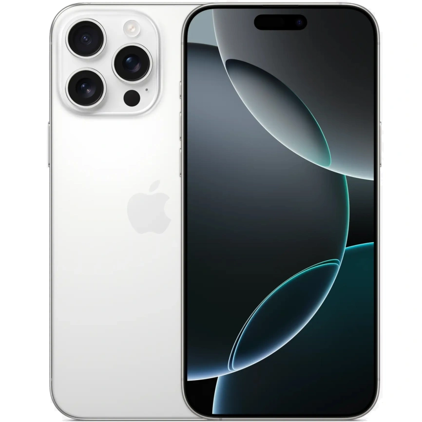 Смартфон Apple iPhone 16 Pro Max 1Tb eSim White Titanium фото 1