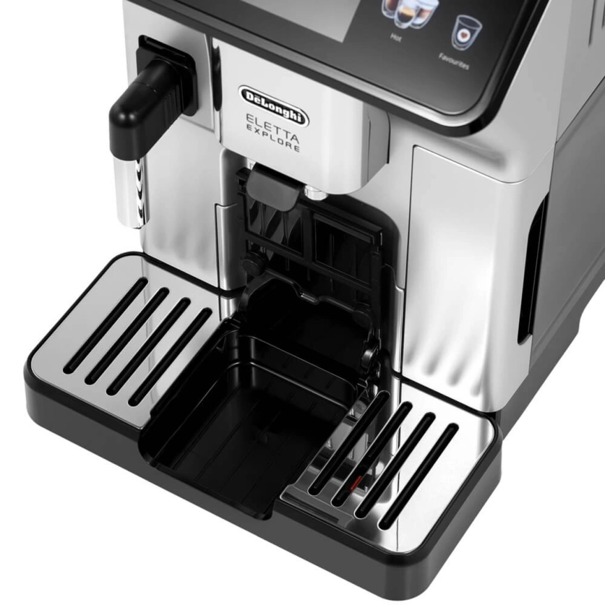 Кофемашина DeLonghi Dinamica Eletta Explore ECAM450.55.S Silver/Black фото 5