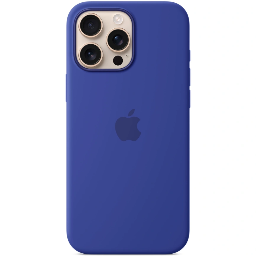 Чехол Apple Silicone Case with MagSafe для iPhone 16 Pro Max Ultramarine фото 2