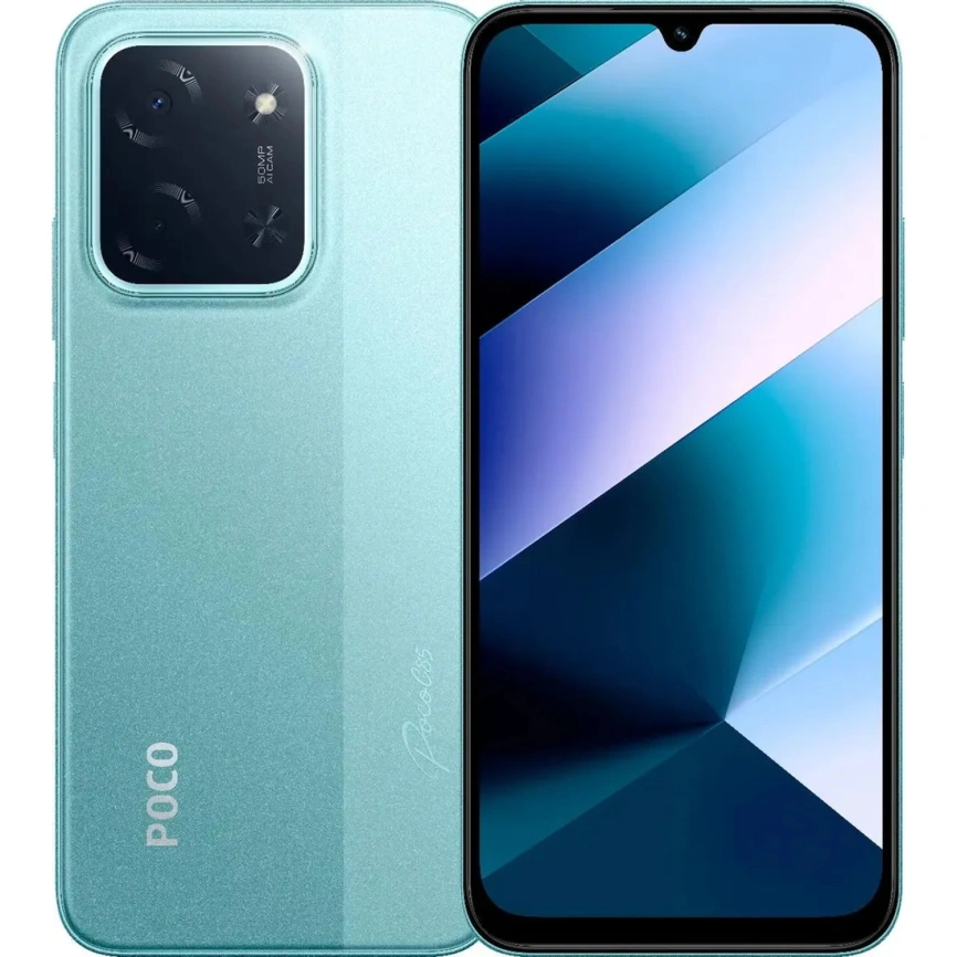 Смартфон Xiaomi Poco C85 8/256Gb Green EAC фото 1