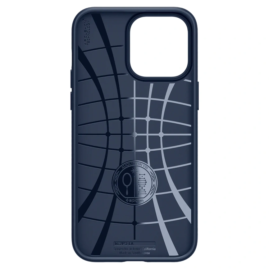 Чехол Spigen Liquid Air для iPhone 14 Pro (ACS04958) Navy Blue фото 10