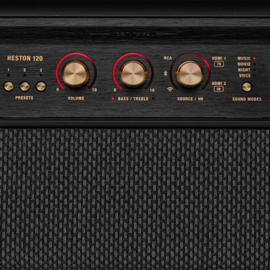 Саундбар Marshall Heston 120 Black фото 4