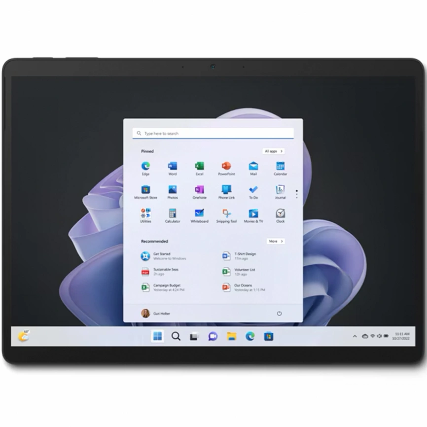 Планшет Microsoft Surface Pro 9 i5/8Gb/1Tb Graphite фото 1