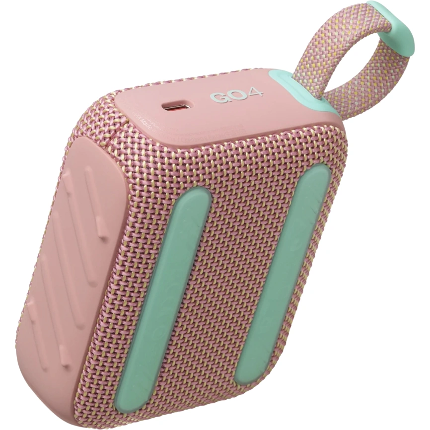 Портативная колонка JBL GO 4 Pink фото 5