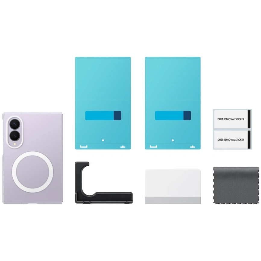 Чехол Samsung Clear Magnet Case для Galaxy Z Fold8 Transparent фото 5