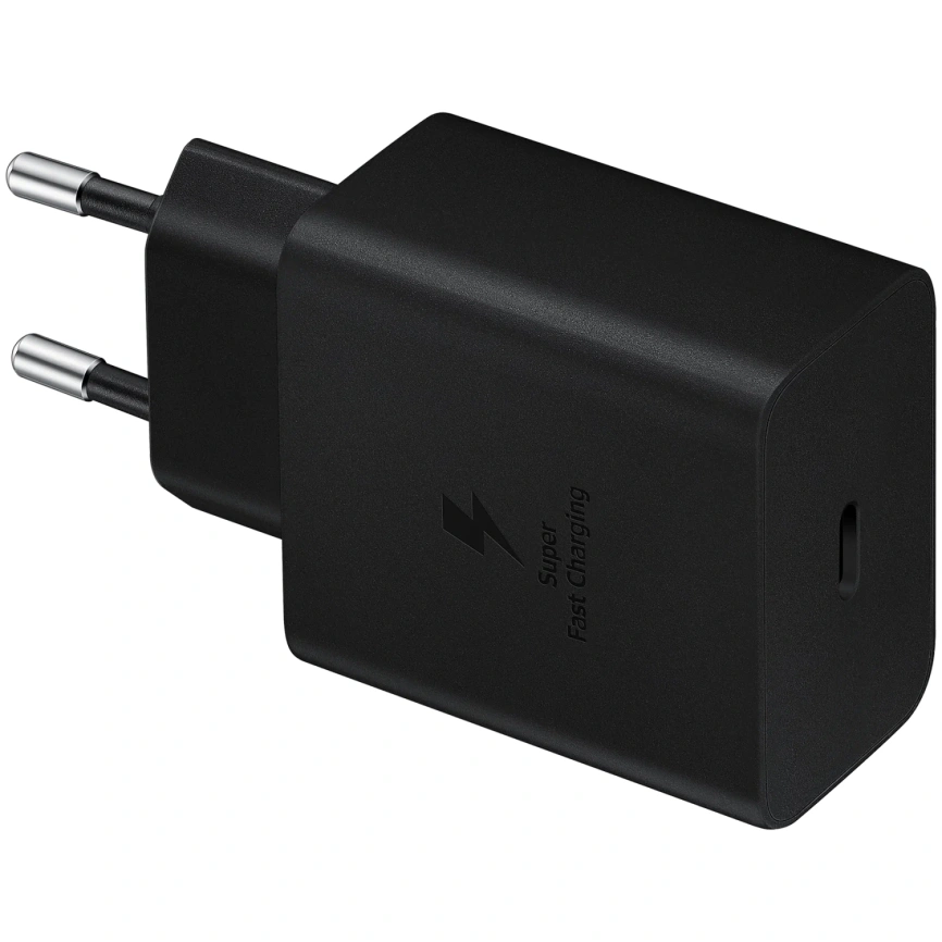 Сетевое зарядное устройство Samsung 45W PD USB-C EP-T4510 + Cable Black фото 3