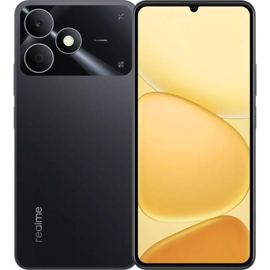 Смартфон Realme Note 80 4/64Gb Storm Black фото 1
