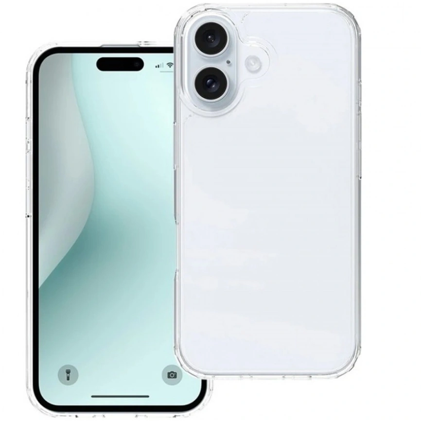 Чехол Gurdini Alba Series Protective для iPhone 16 Plus Clear фото 1