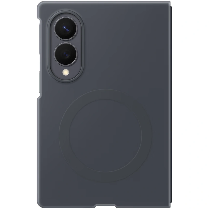 Чехол Samsung Silicone Magnet Case для Galaxy Z Fold8 Black фото 3