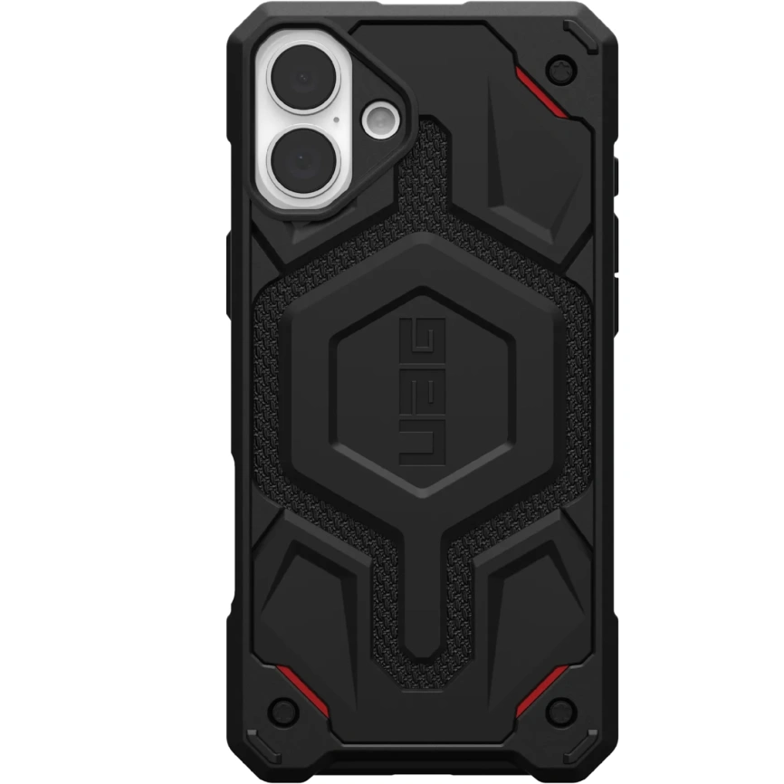 Чехол UAG MagSafe Monarch Pro Kevlar для iPhone 16 Plus Black фото 1