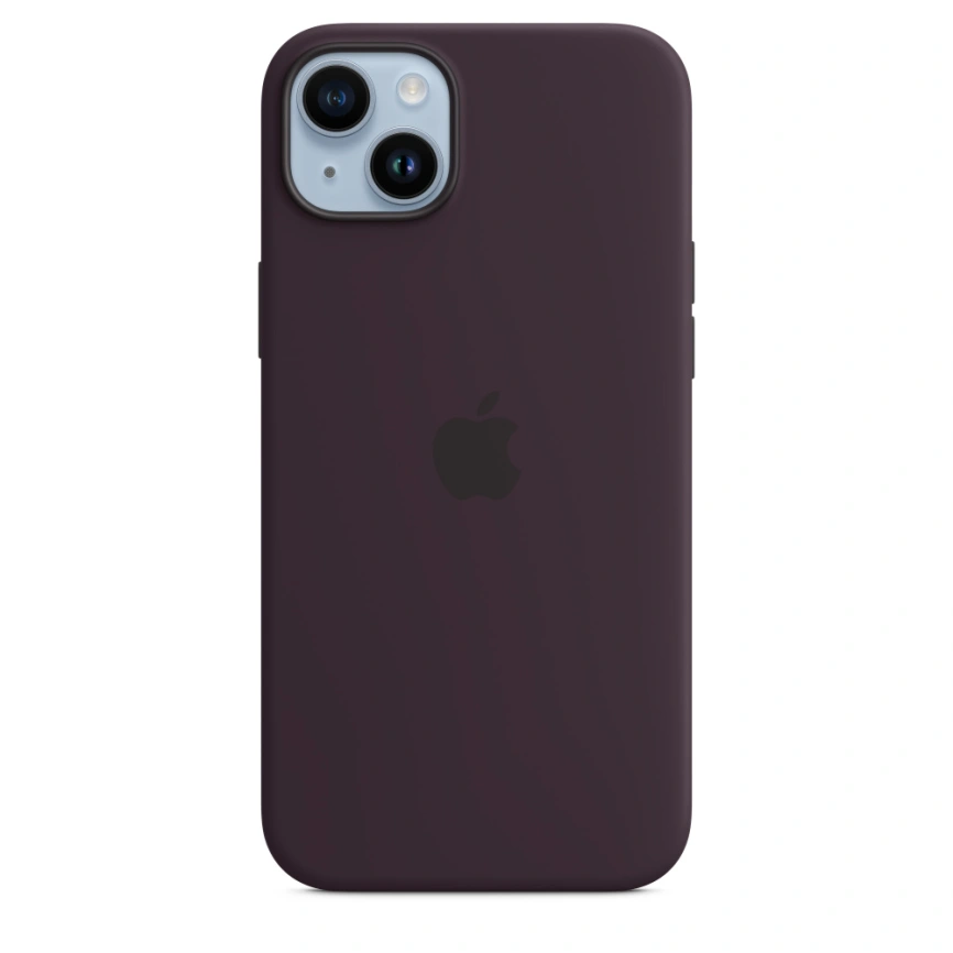 Силиконовый чехол Apple MagSafe для iPhone 14 Elderberry фото 2