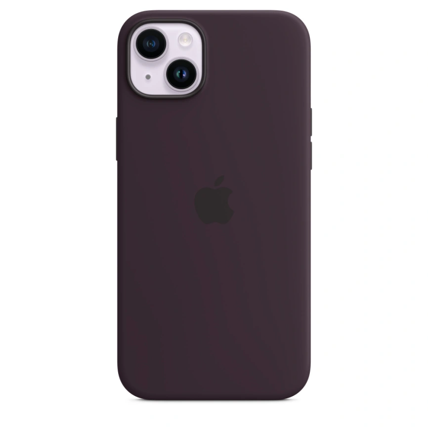 Силиконовый чехол Apple MagSafe для iPhone 14 Elderberry фото 1