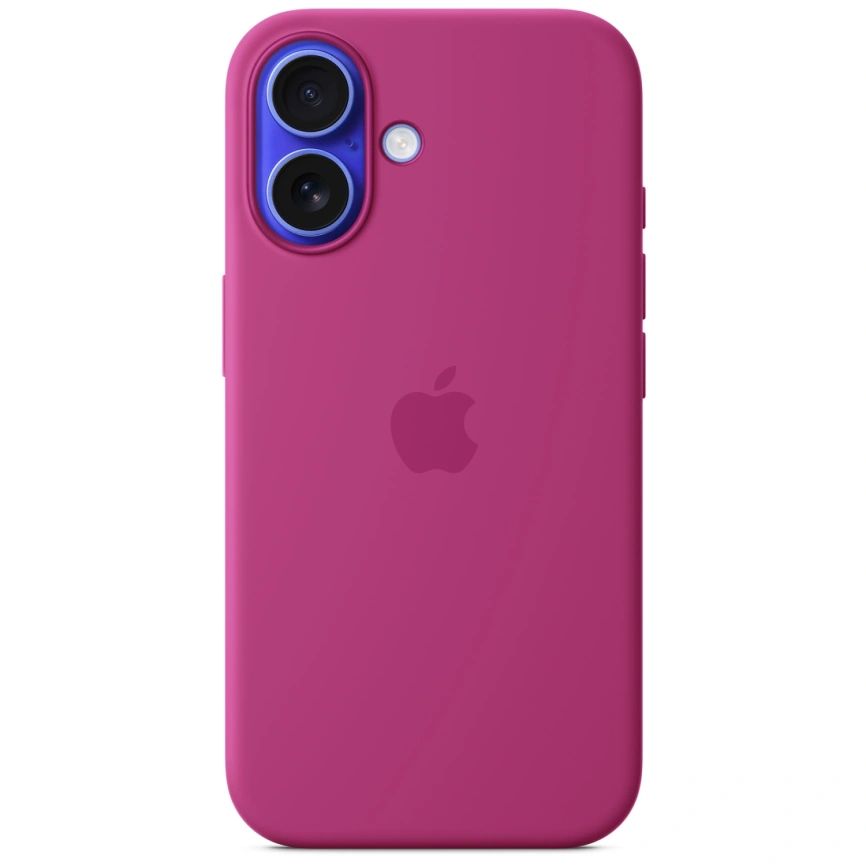 Чехол Apple Silicone Case with MagSafe для iPhone 16 Fuchsia фото 3