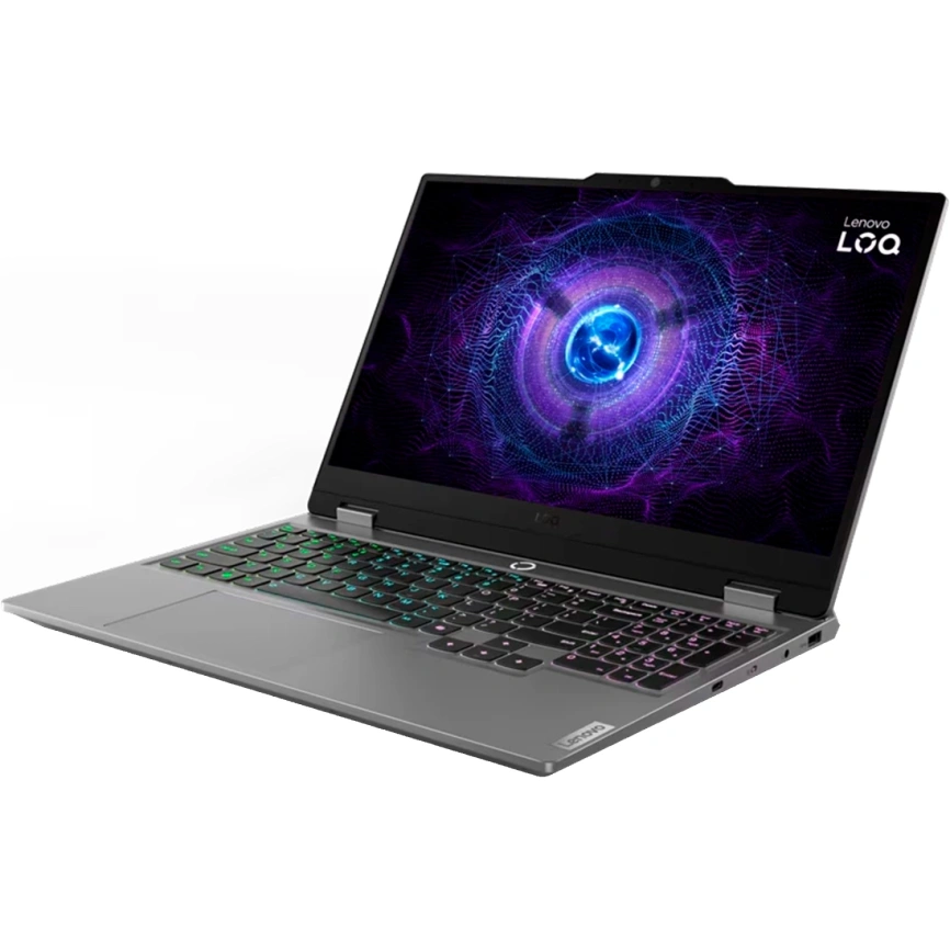Ноутбук Lenovo LOQ 15IAX9 15.6 FHD IPS/ i5-12450HX/24Gb/512Gb SSD (83GS00ANPS) Luna Grey фото 1