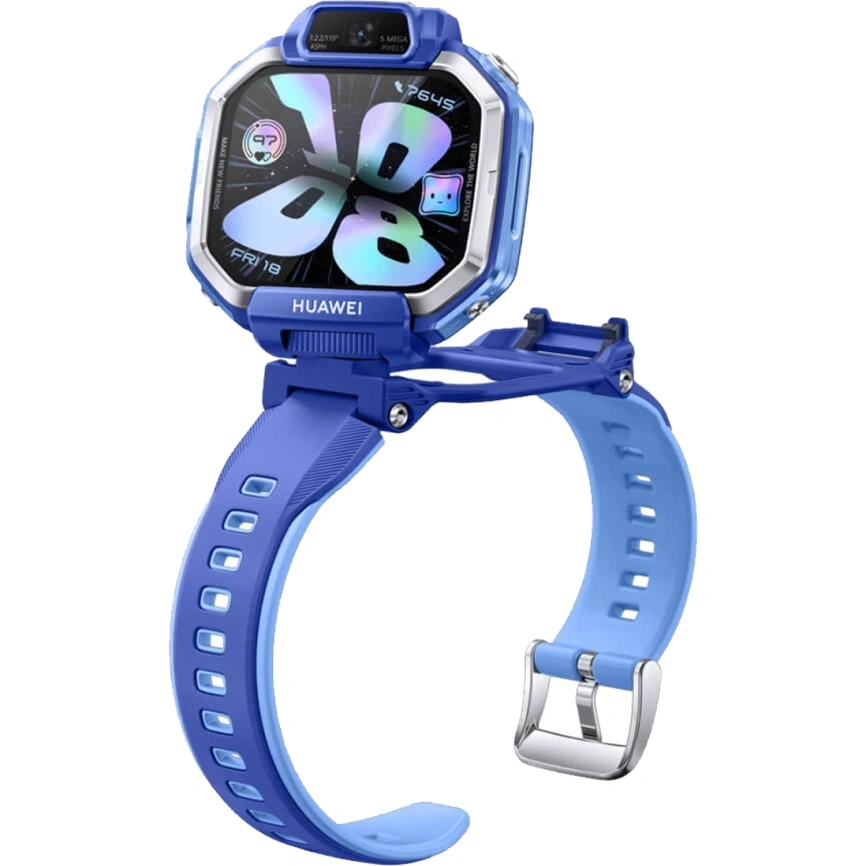 Смарт-часы Huawei Watch Kids X1 Blue Silicone Rubber Strap/Blue (55020JAN) фото 1