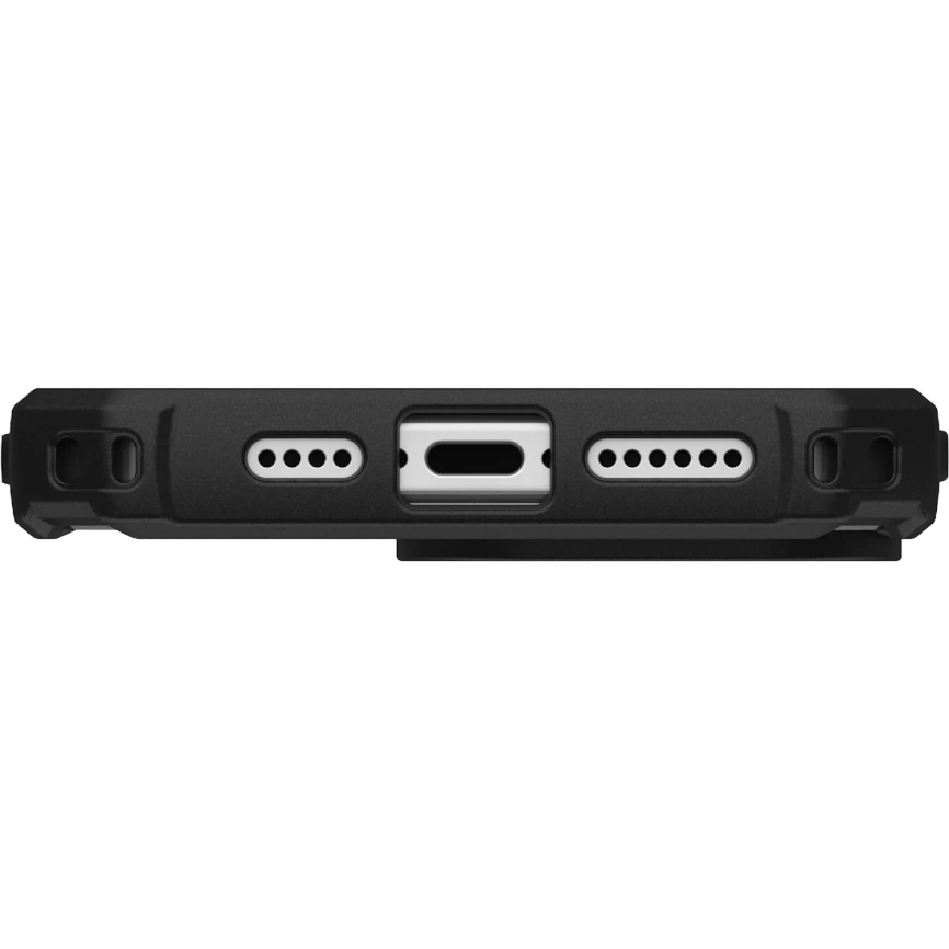 Чехол UAG MagSafe Pathfinder Clear для iPhone 16 Pro Ice/Silver фото 4